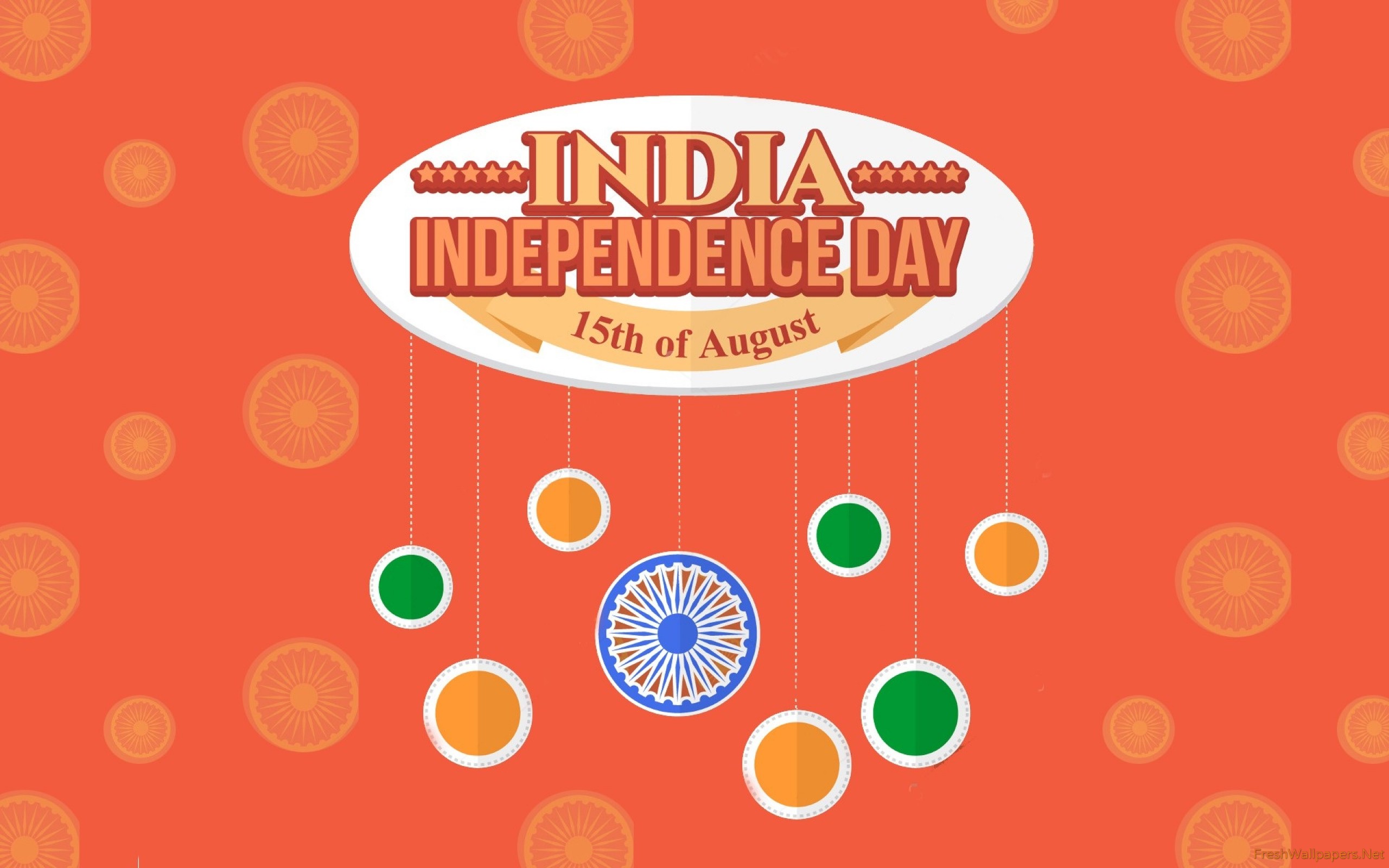 Indian Independence Day Wallpaper - Circle , HD Wallpaper & Backgrounds