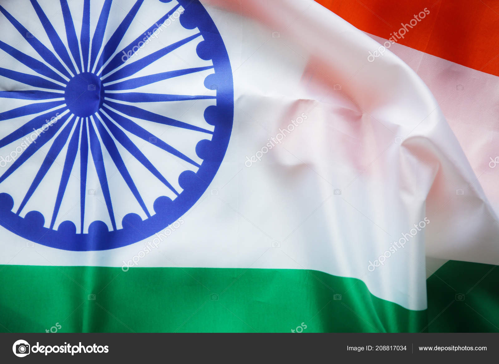 India Flag Texture Background Concept August Independence - India Middle Of Flag , HD Wallpaper & Backgrounds