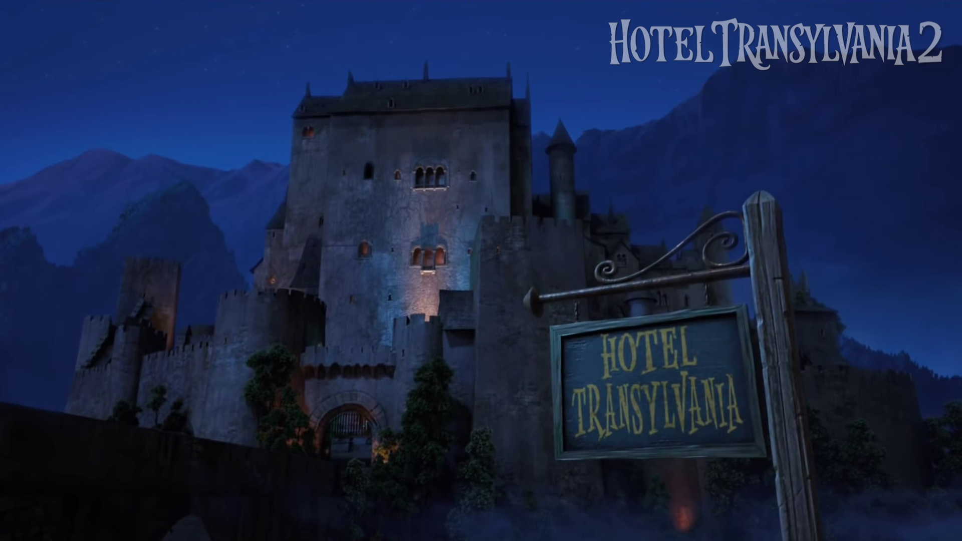 Hotel Transylvania 2 Wallpapers - Hotel Transylvania 2 Hotel , HD Wallpaper & Backgrounds