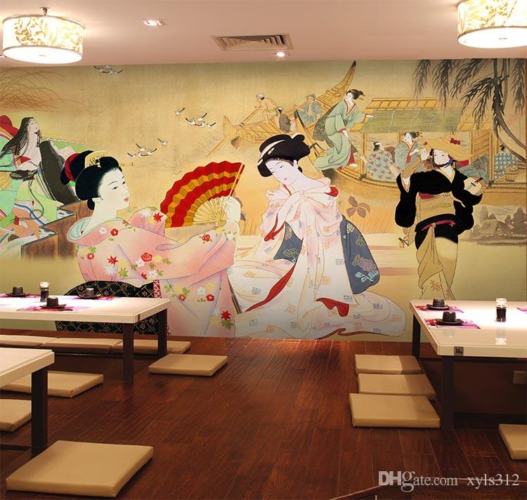 Sushi Cuisine Shop Wallpaper Restaurant Hotel Theme - Japanese Restaurant , HD Wallpaper & Backgrounds