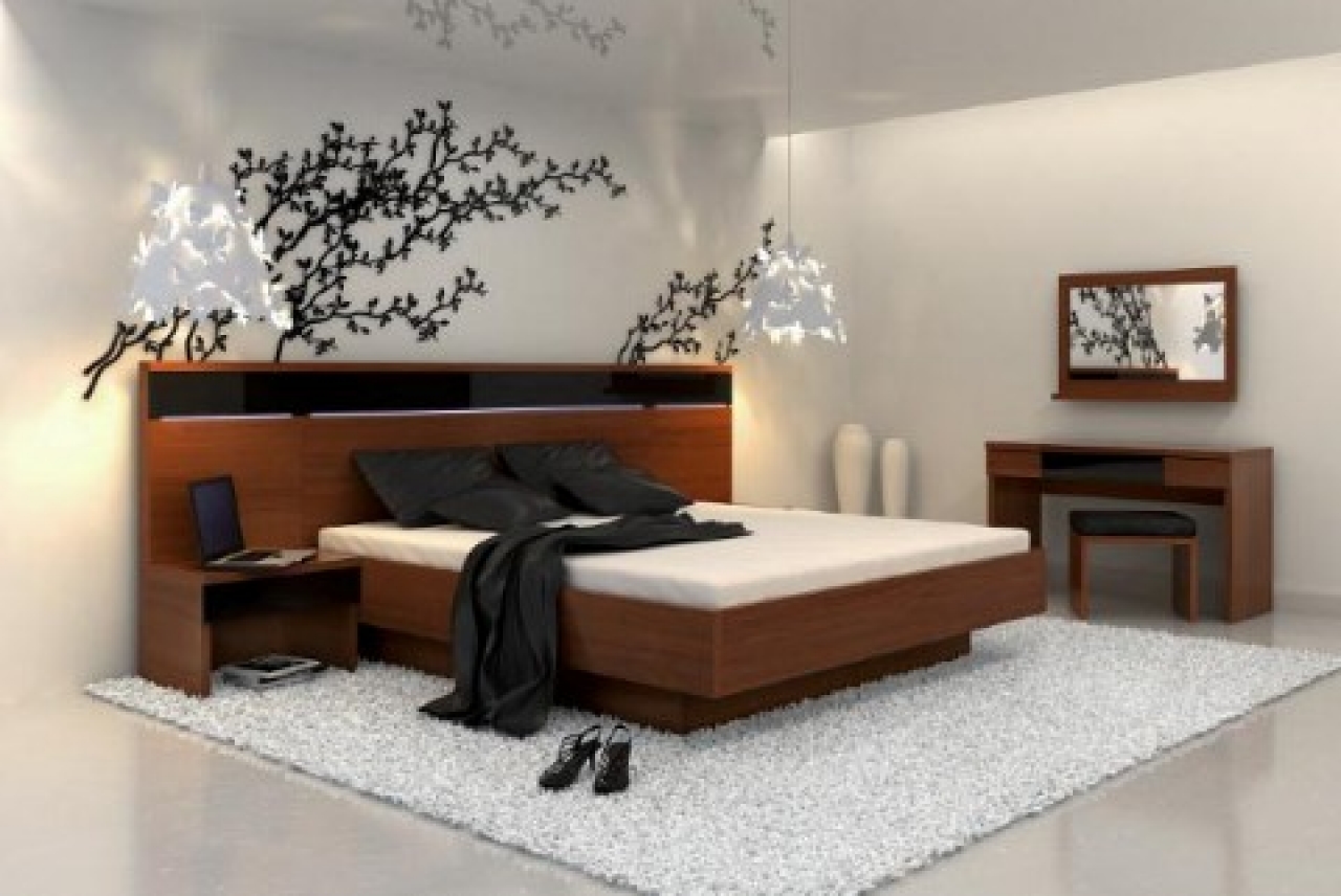 Modern Japanese Style Bedroom Furniture Renovating - Japanese Inspired Bedroom Designs , HD Wallpaper & Backgrounds