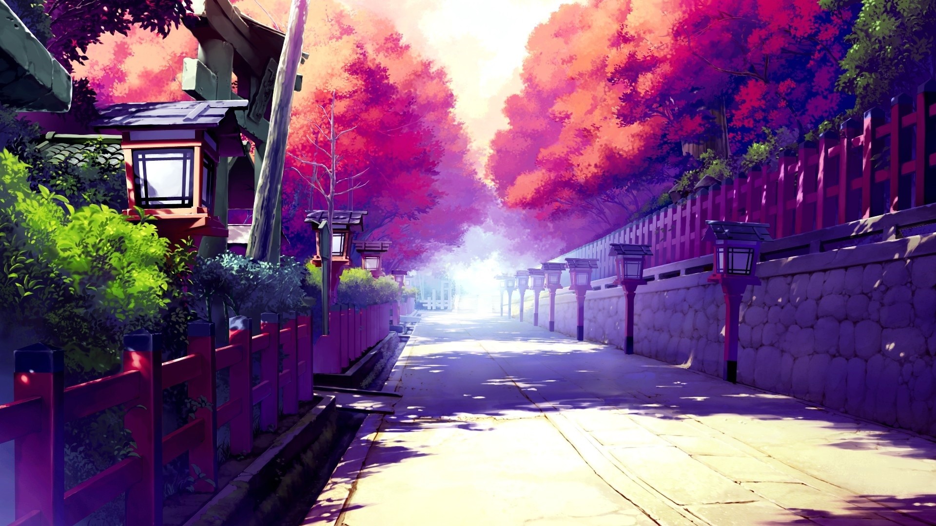 Japanese Anime Background , HD Wallpaper & Backgrounds
