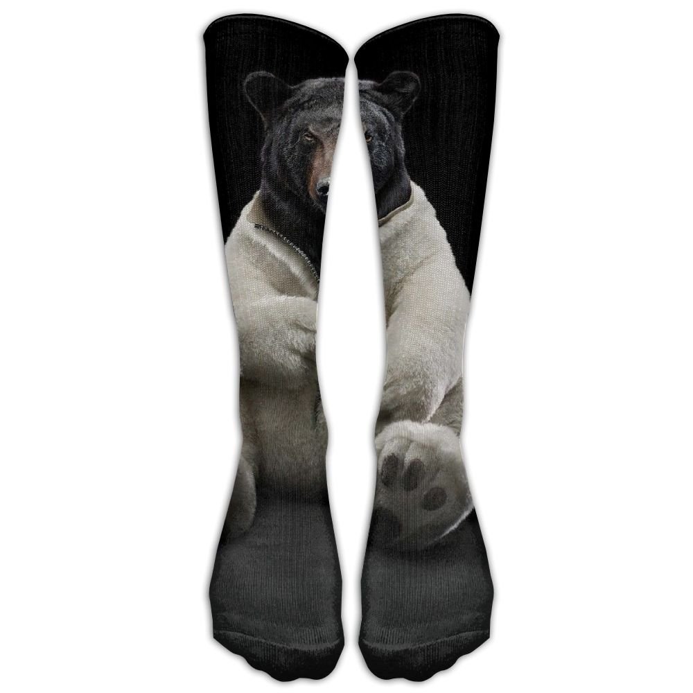 Bear Funny 4k Ultra Hd Wallpaper Athletic Tube Stockings - Undertale Sans Socks , HD Wallpaper & Backgrounds