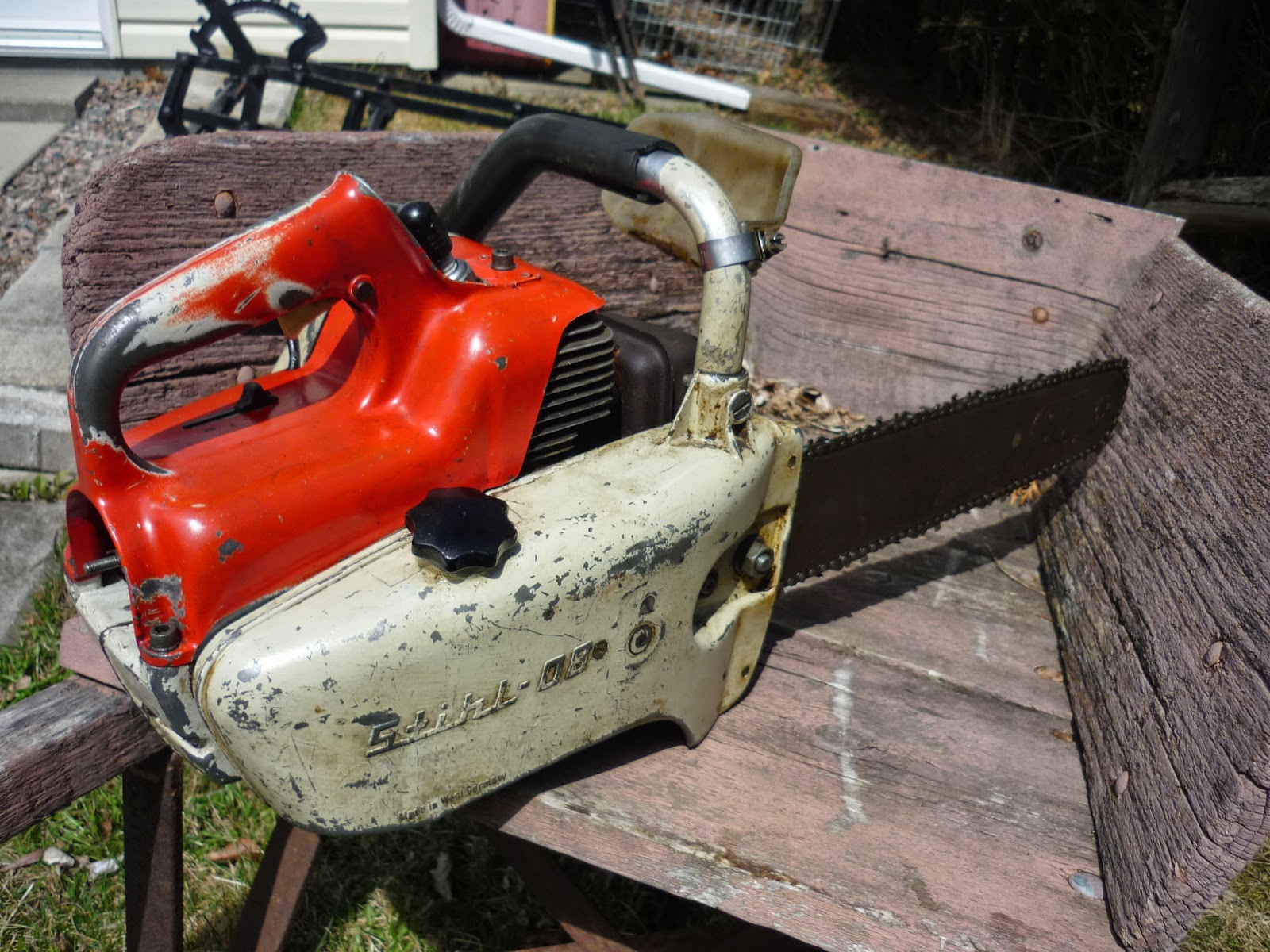 View Larger - Stihl Old Chainsaw , HD Wallpaper & Backgrounds