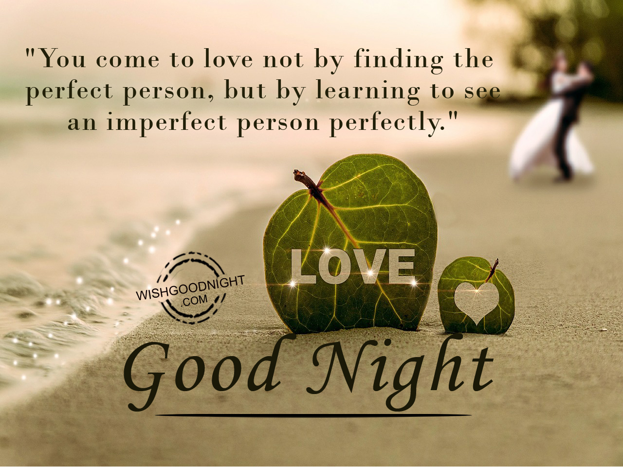 Learning To See An Imperfect Person Perfectly - Love You Good Morning Best , HD Wallpaper & Backgrounds