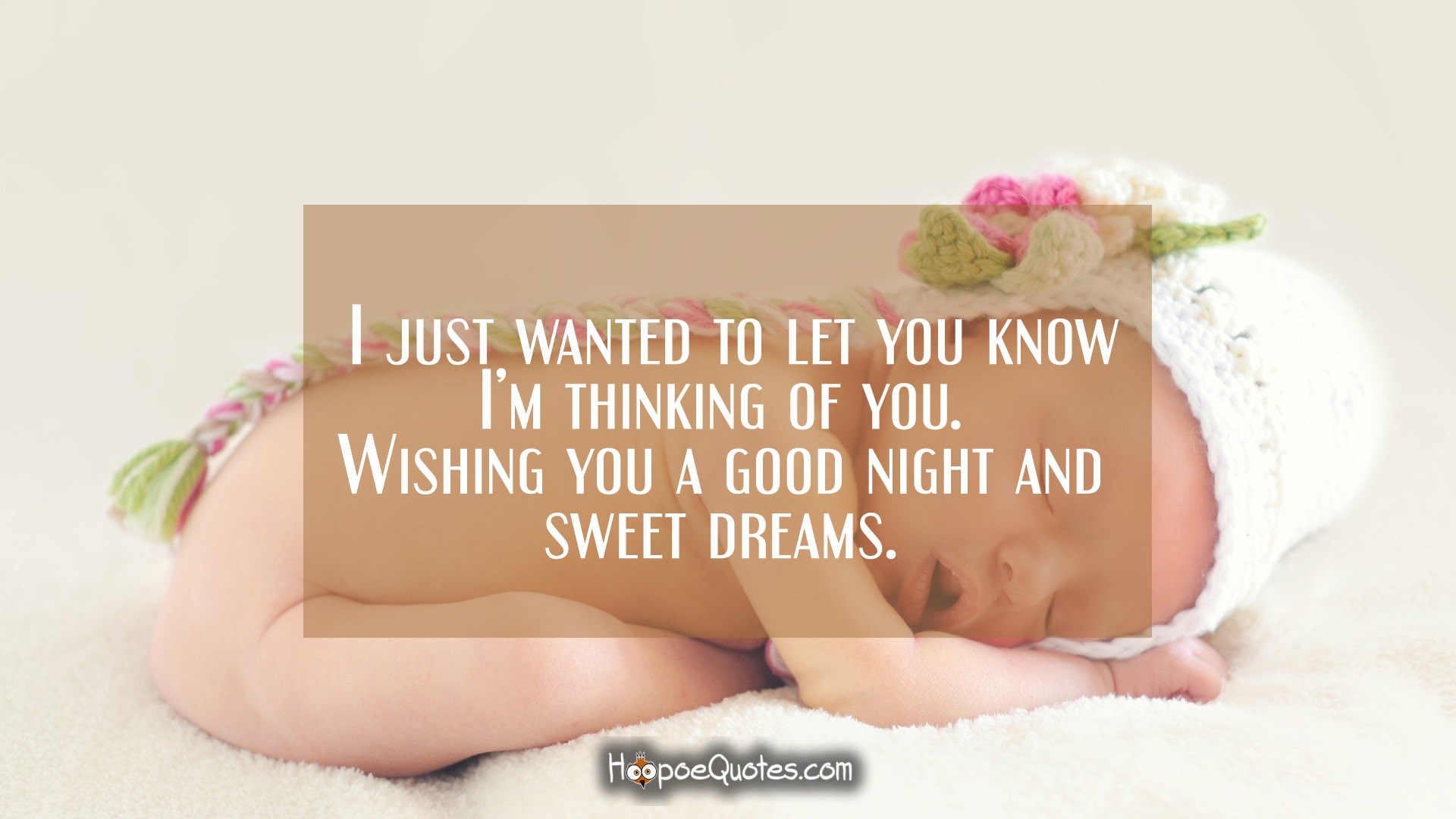 I Just Wanted To Let You Know I'm Thinking Of You - Thinking Of You Goodnight , HD Wallpaper & Backgrounds