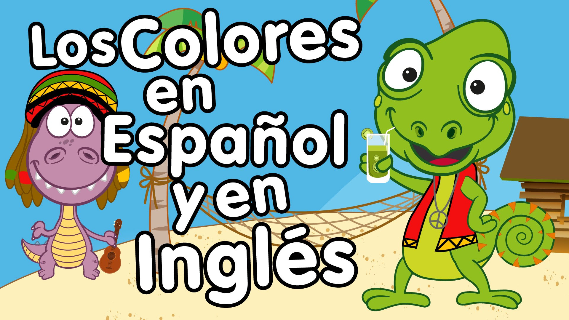 Inspirational Canci³n De Los Colores En Inglés Y Espa±ol - Cartoon , HD Wallpaper & Backgrounds