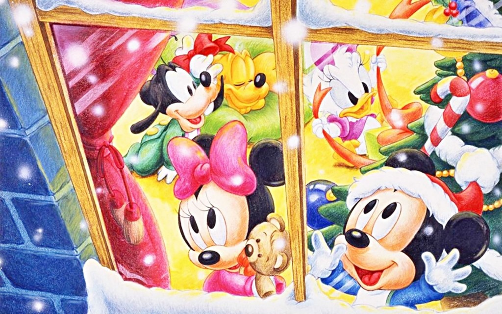 Disney Navidad Para Niños - Christmas Wallpaper Walt Disney , HD Wallpaper & Backgrounds