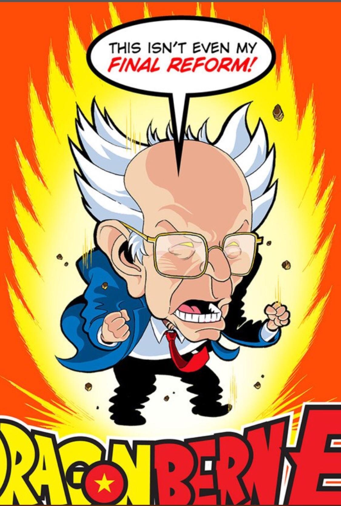 My 11 Year Old Son Is Hyped For Bernie And Added This - Isn T Even My Final Form Goy , HD Wallpaper & Backgrounds
