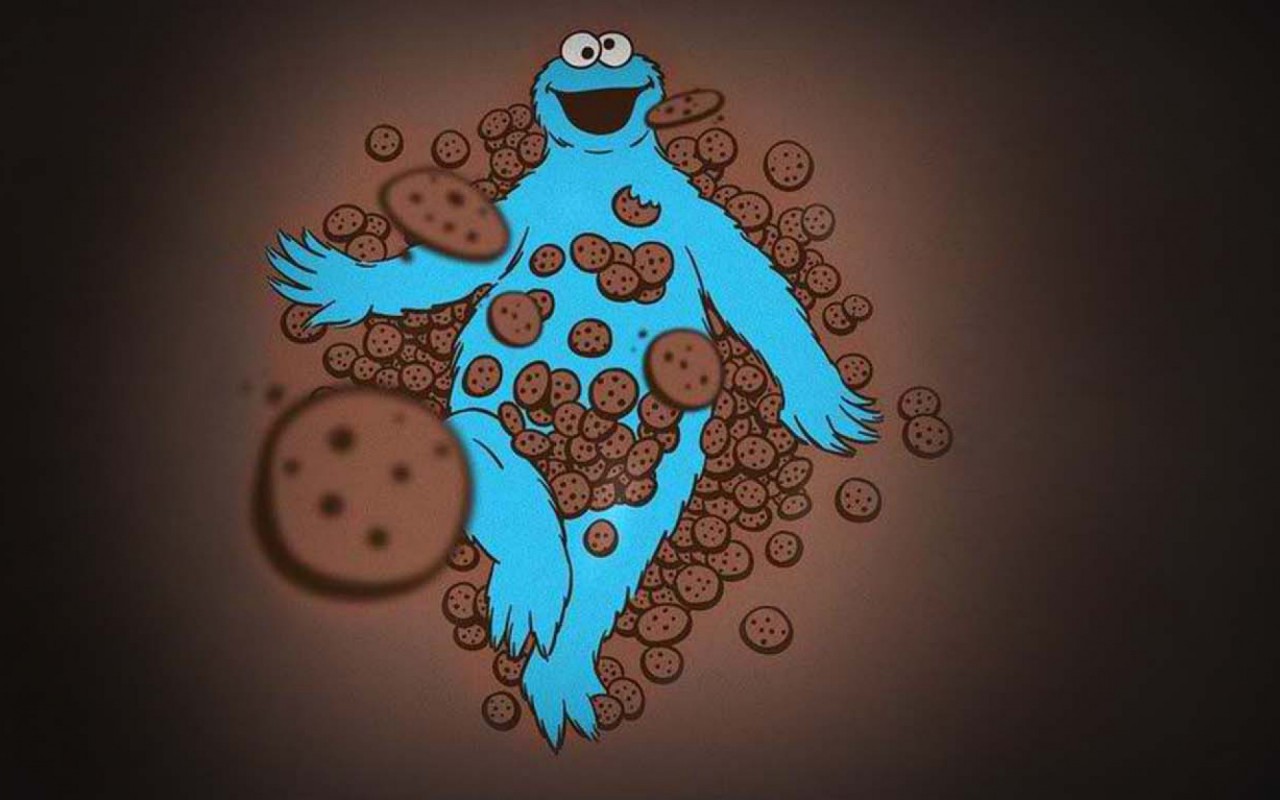 Originalwide Cookie Monster Eleven Wallpapers - Cool Wallpapers Cookie Monster , HD Wallpaper & Backgrounds