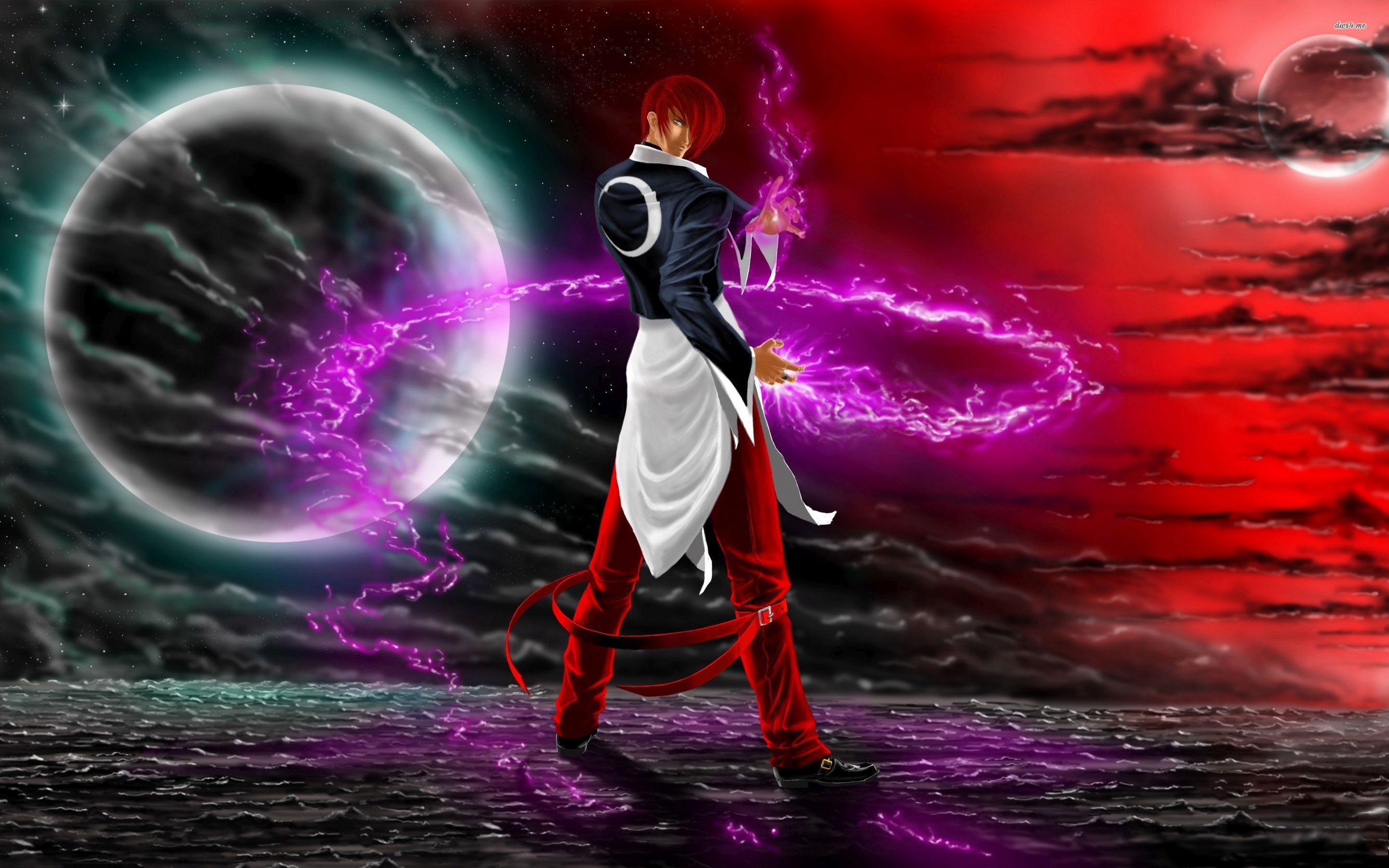 Iori Yagami - King Of Fighter Iori Yagami , HD Wallpaper & Backgrounds