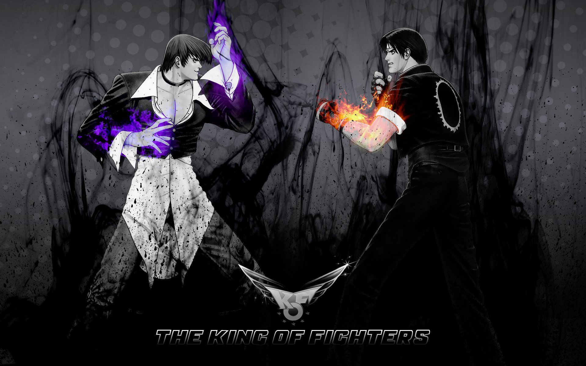 Iori Yagami Wallpaper - King Of Fighters Kyo Vs Iori ...