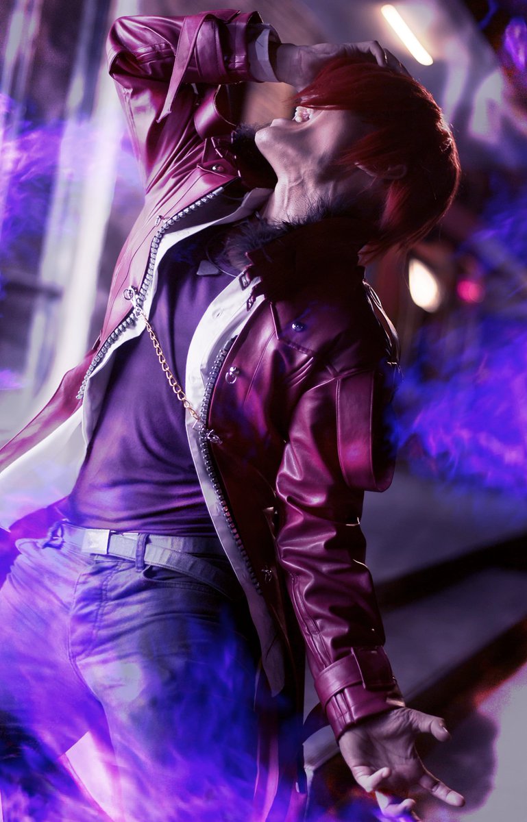 เฉย Edit Photo By - Iori Yagami Kof Xiv , HD Wallpaper & Backgrounds