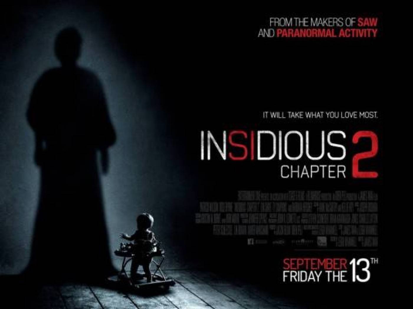 Insidious 2 Wallpaper - Insidious Chapter 2 Movie Poster , HD Wallpaper & Backgrounds