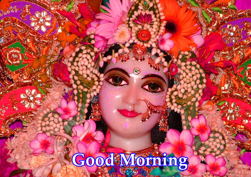 Good Morning Image With Krishna God , HD Wallpaper & Backgrounds