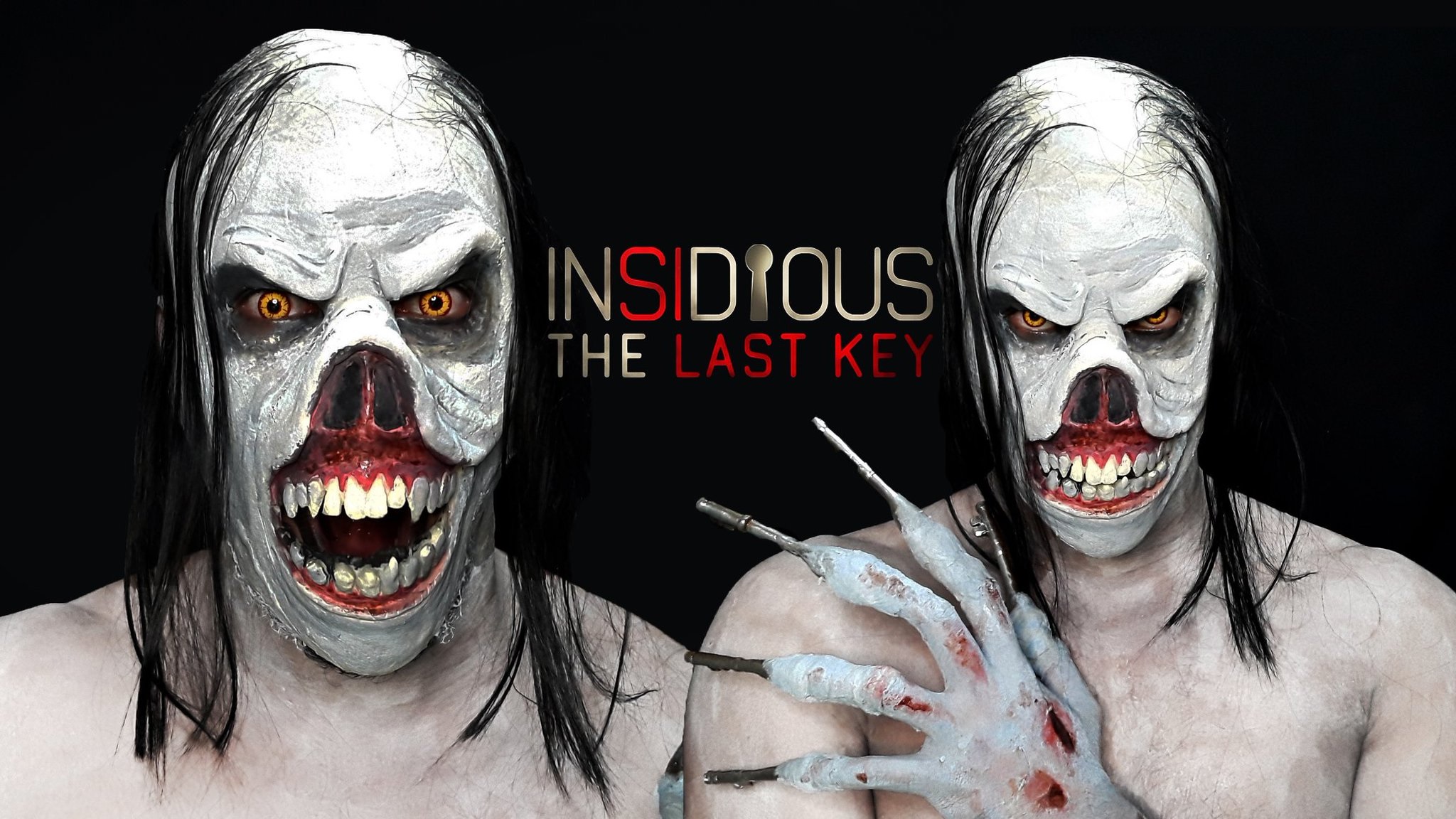 Fan Turns Himself Into Key Face Demon For 'insidious - Insidious Last Key Face , HD Wallpaper & Backgrounds