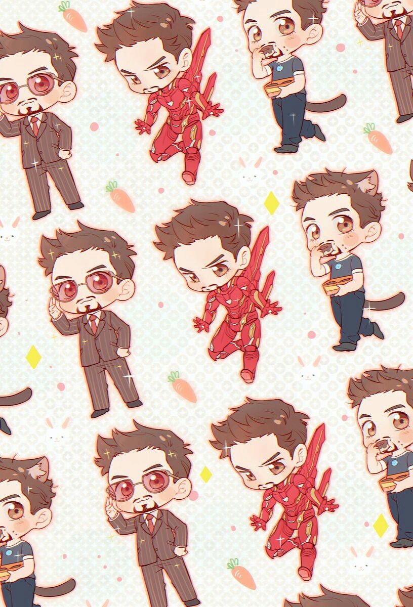 Tony Stark - Iron Man And Spiderman Lockscreen , HD Wallpaper & Backgrounds