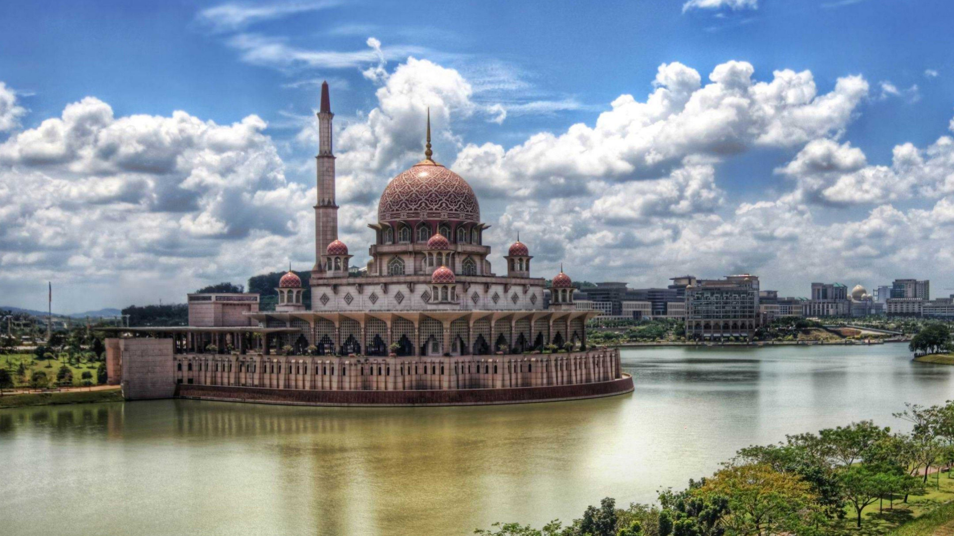 Sky, Islam, Daytime, Historic Site, Imam Wallpaper - Mosque In Kuala Lumpur , HD Wallpaper & Backgrounds