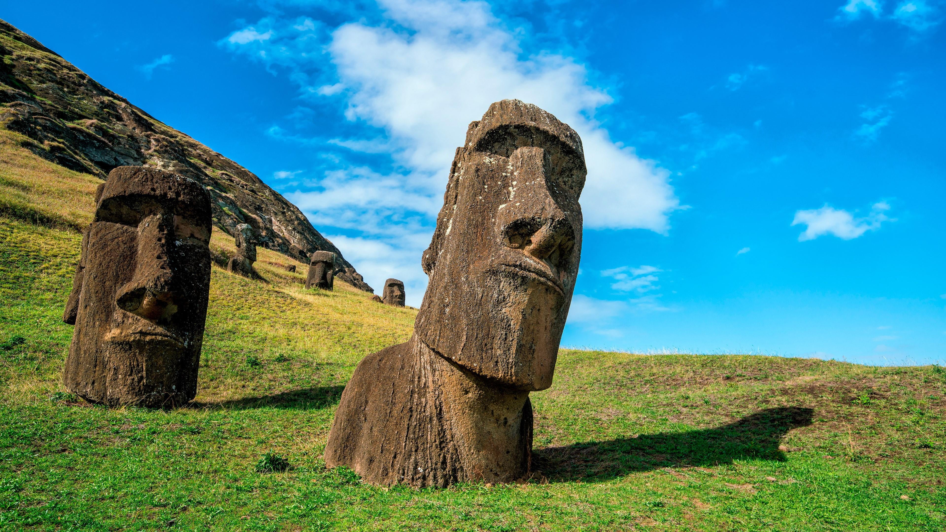 Rapa Nui, Eastern Island, Isla De Pascua, Statue, National , HD Wallpaper & Backgrounds