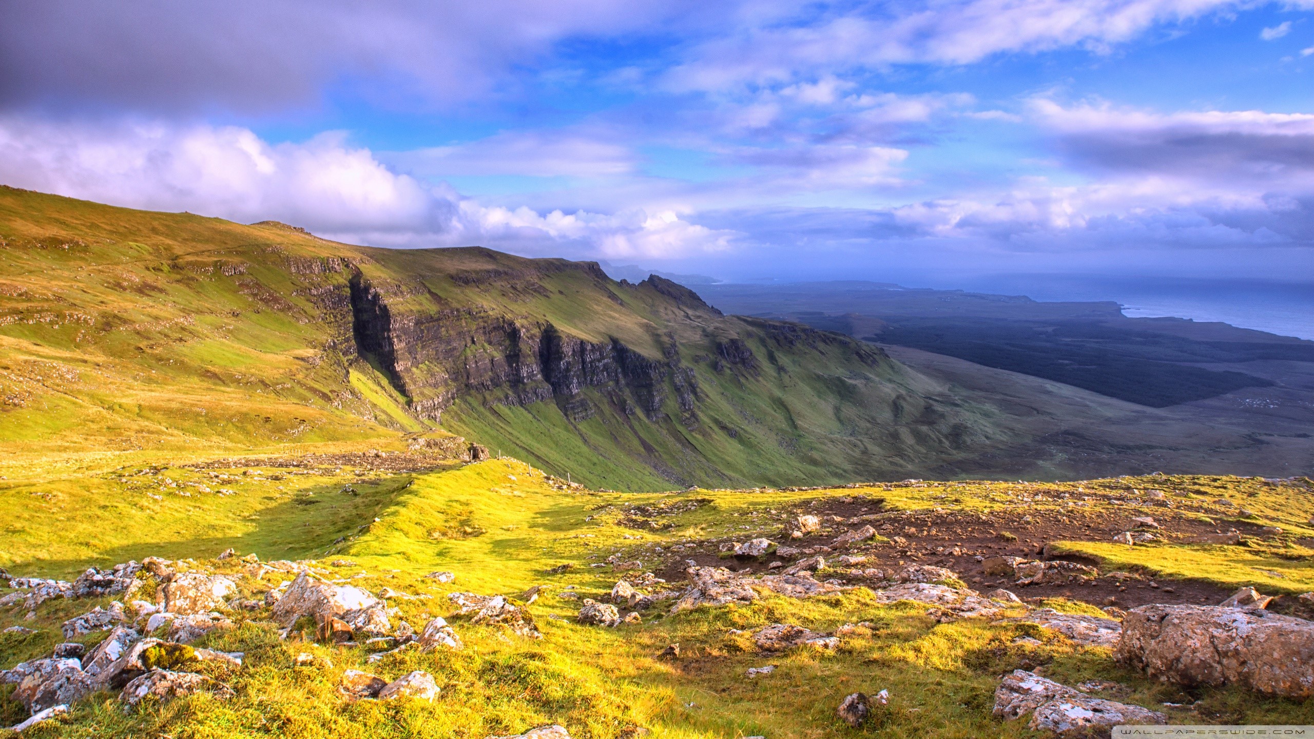 Wallpaper Panoramic View Of Isle Of Skye - Isle Of Skye 4k , HD Wallpaper & Backgrounds