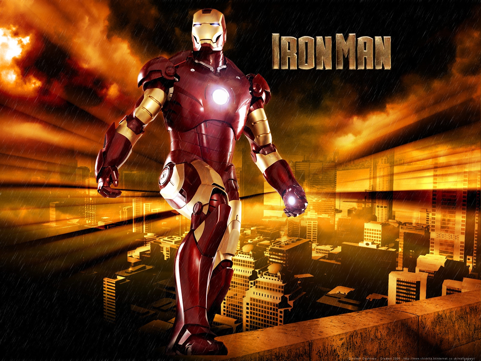Movie Background Iron Man - Iron Man 2 Mark 3 , HD Wallpaper & Backgrounds