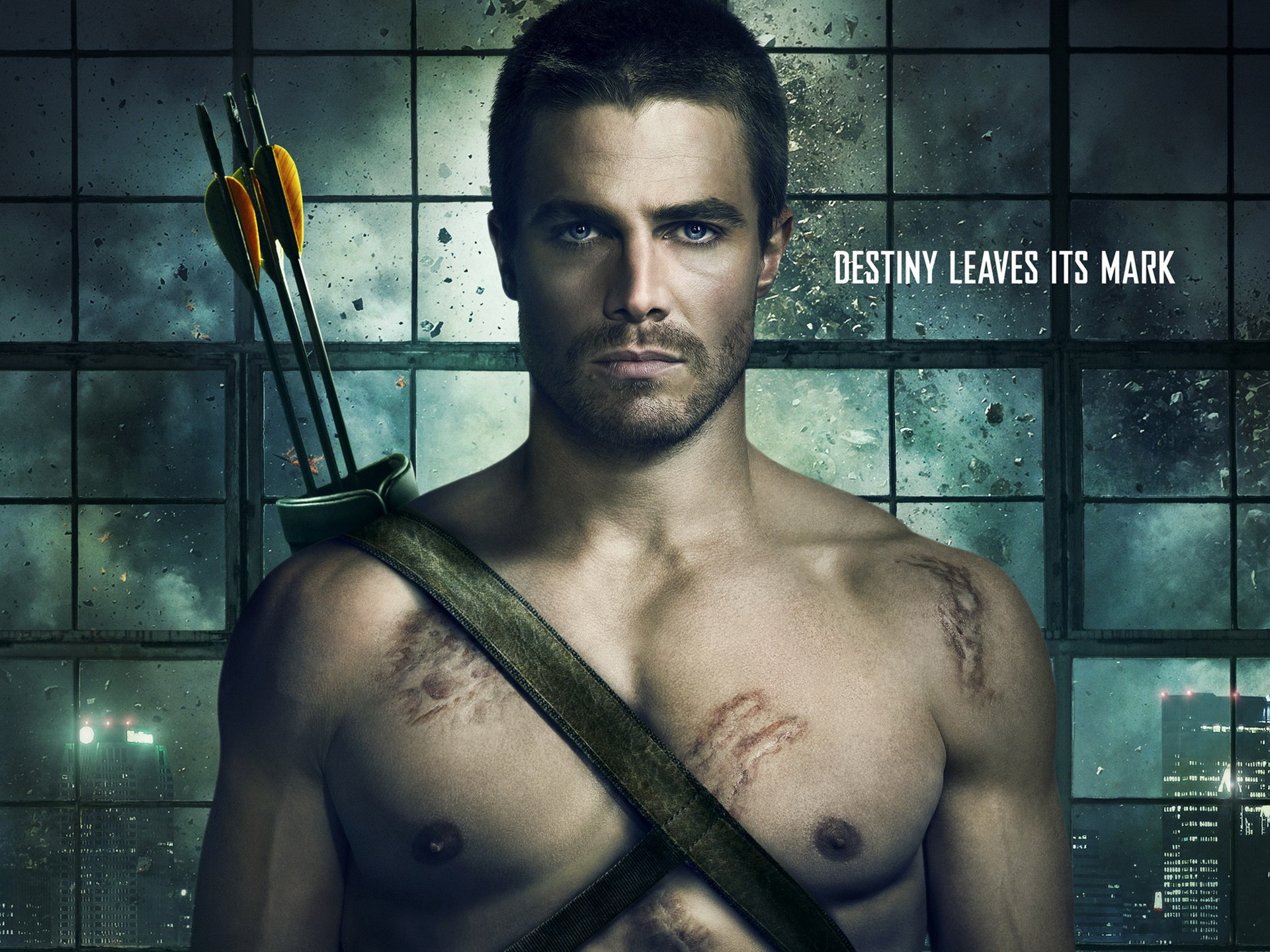 Arrow 00g-season Premiere Promo - Arrow Destiny Leaves Its Mark , HD Wallpaper & Backgrounds