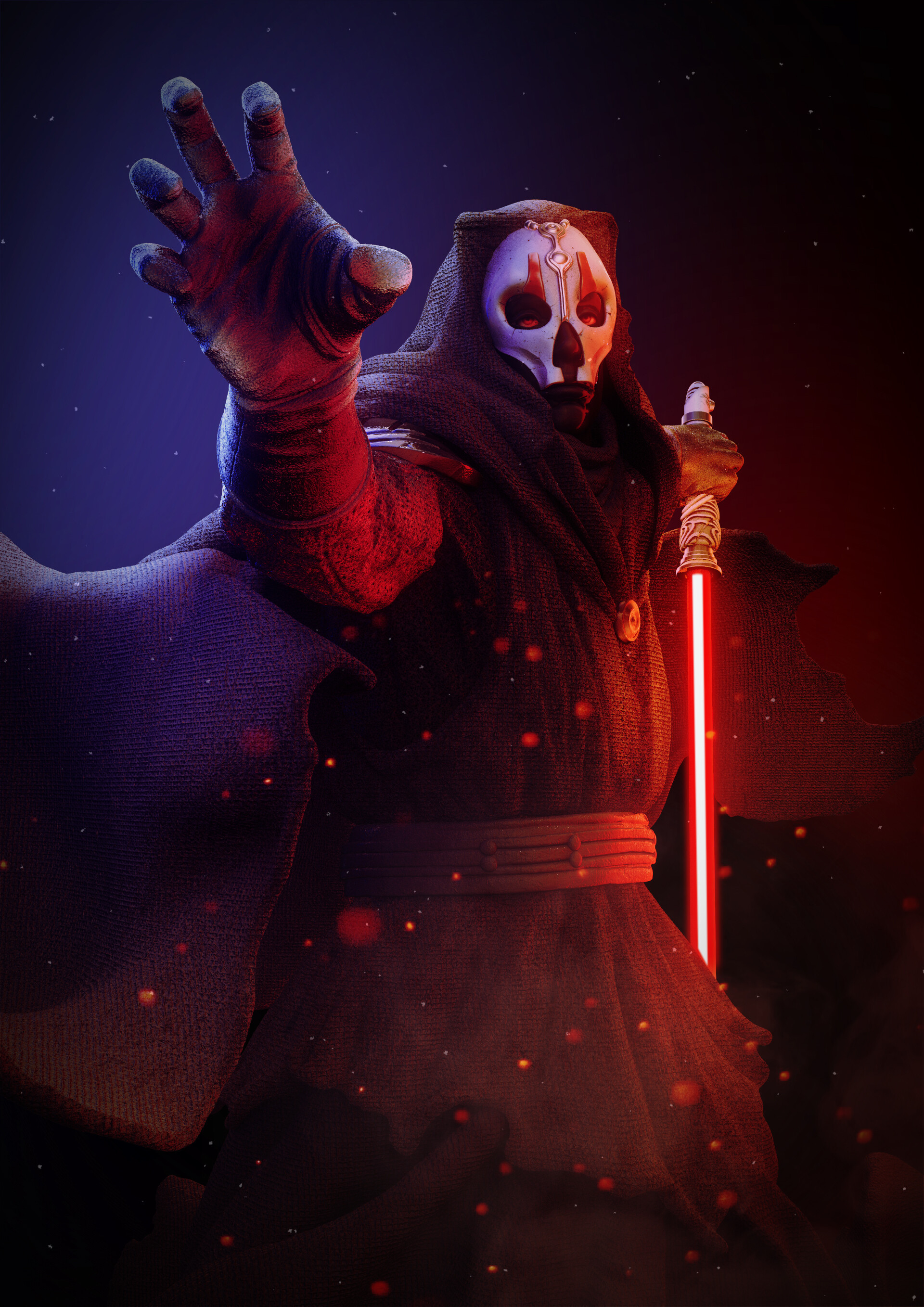 Fan Creationsdarth Nihilus By Mauro Misiewicz - Star Wars Darth Nihilus , HD Wallpaper & Backgrounds