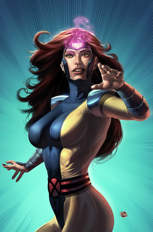 Jean Grey - Marvel Jean Grey Art , HD Wallpaper & Backgrounds