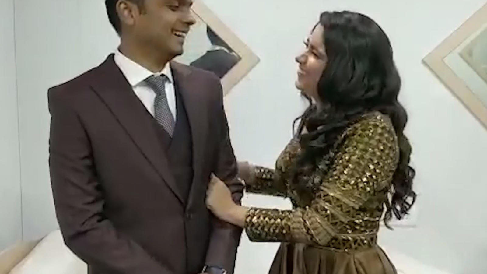 Palak Jain And Tapasvi Mehta Share Their Excitement - Tuxedo , HD Wallpaper & Backgrounds