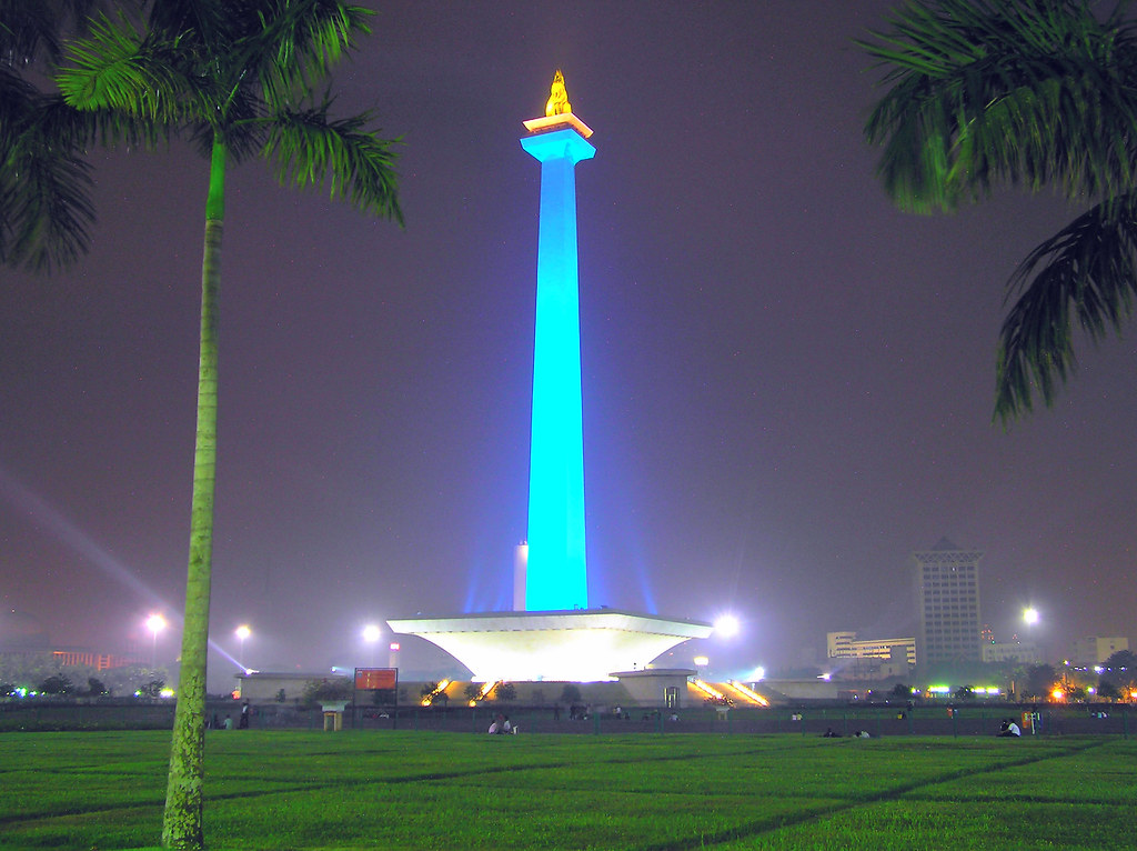 Monas Jakarta > Monumen Nasional - Indonesia Monas , HD Wallpaper & Backgrounds