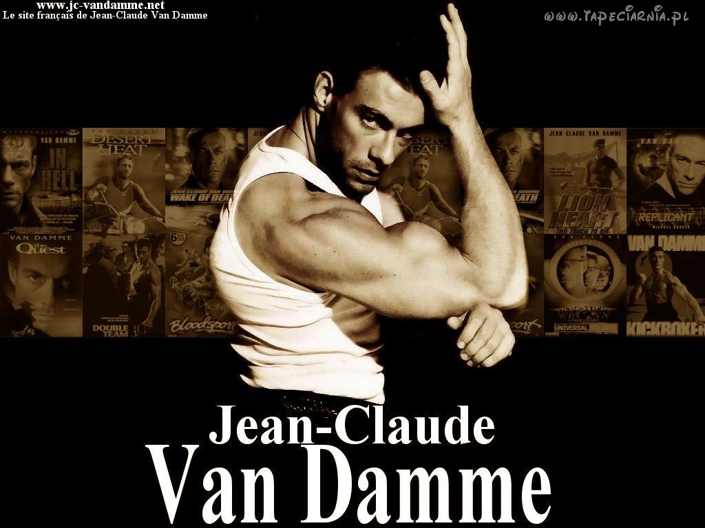 Jean Claude Van Damme - Van Damme Black And White , HD Wallpaper & Backgrounds