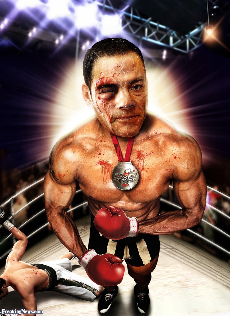Jean-claude Van Damme Boxer Knockout - Jean Claude Van Damme Boxing , HD Wallpaper & Backgrounds
