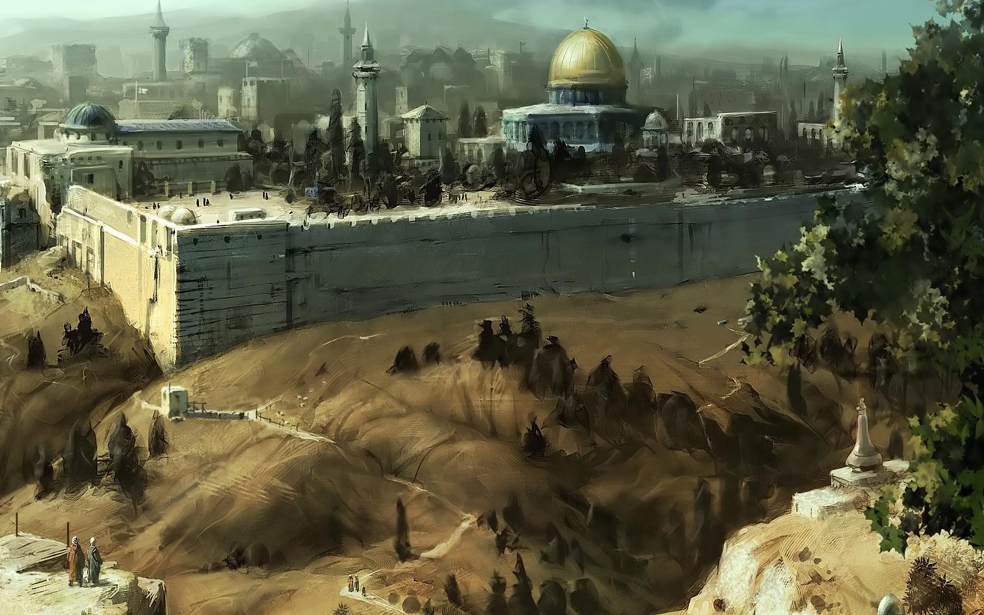 Jerusalem Wallpaper - Assassin's Creed Jerusalem , HD Wallpaper & Backgrounds