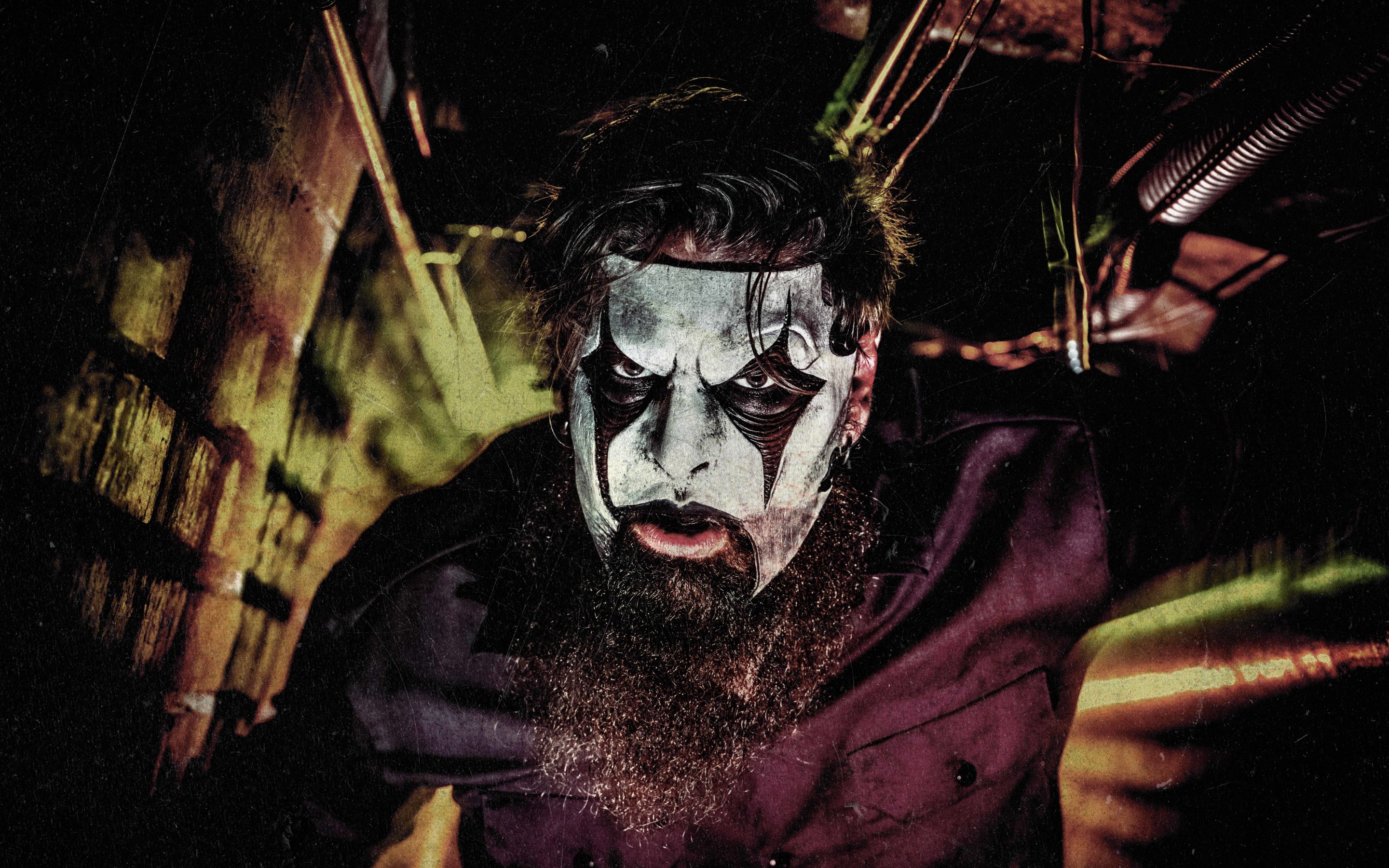 Wallpaper James Root, Slipknot, Guitarist, Mask, Make-up , HD Wallpaper & Backgrounds