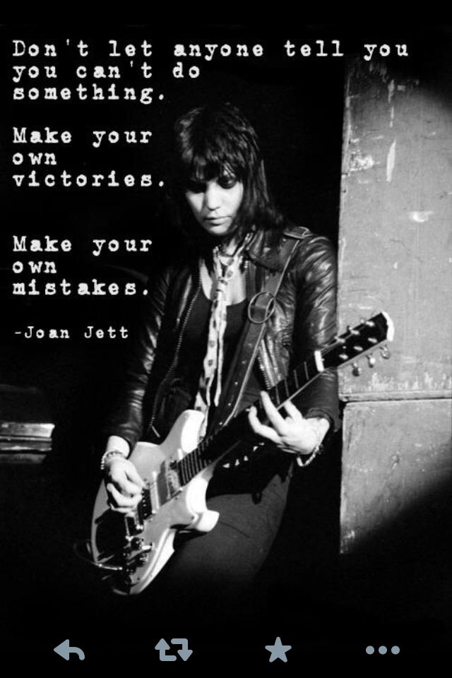 Joan Jett Quotes - Joan Jett Young Guitar , HD Wallpaper & Backgrounds