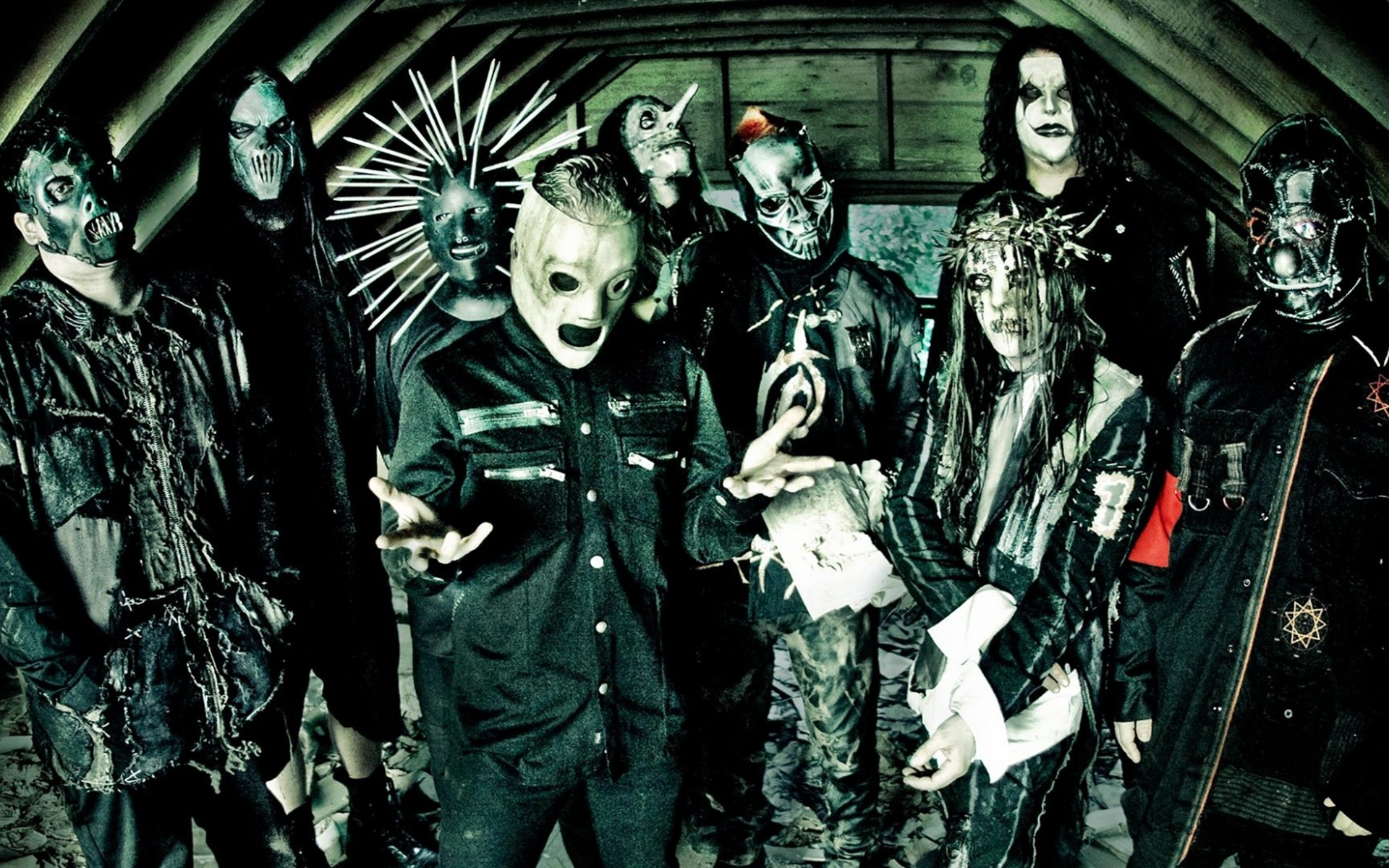 Slipknot, American Metal Band, Corey Taylor, Mick Thomson, - Slipknot All Hope Is Gone , HD Wallpaper & Backgrounds