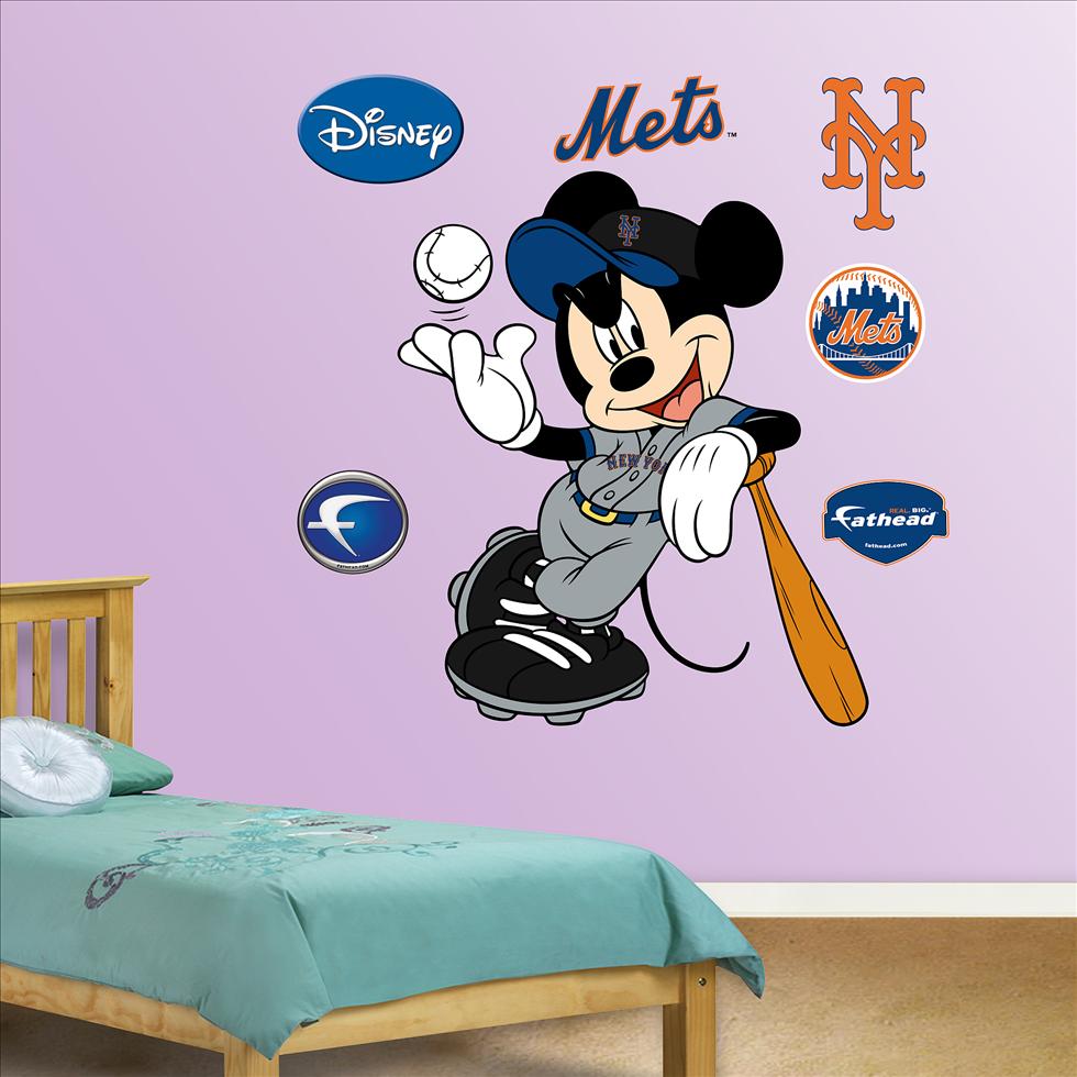 Mickey Mouse Mets Fathead 1 - Disney Princess Wall Decal Room , HD Wallpaper & Backgrounds
