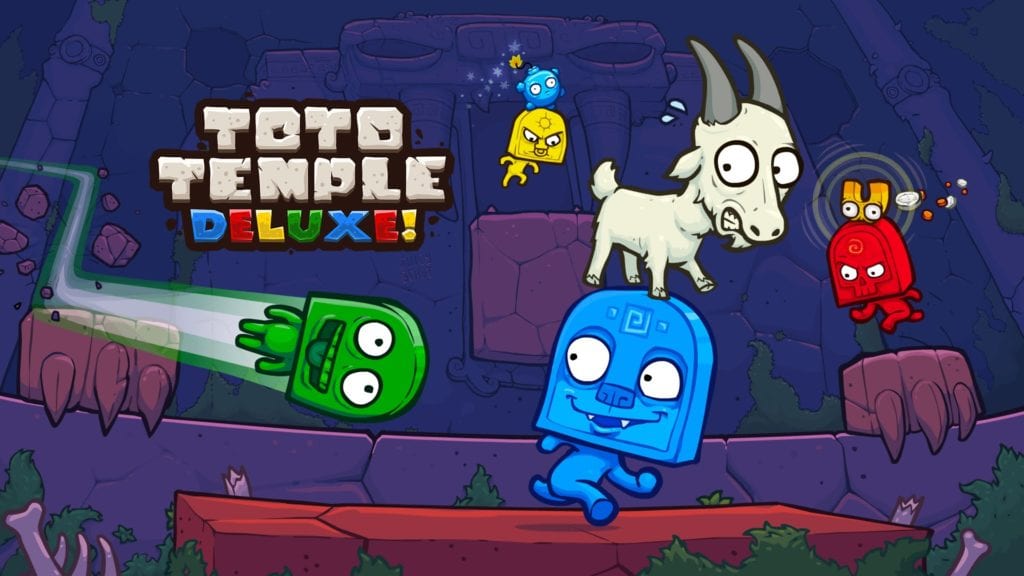 Toto Temple Deluxe Review For Wii U - Cartoon , HD Wallpaper & Backgrounds