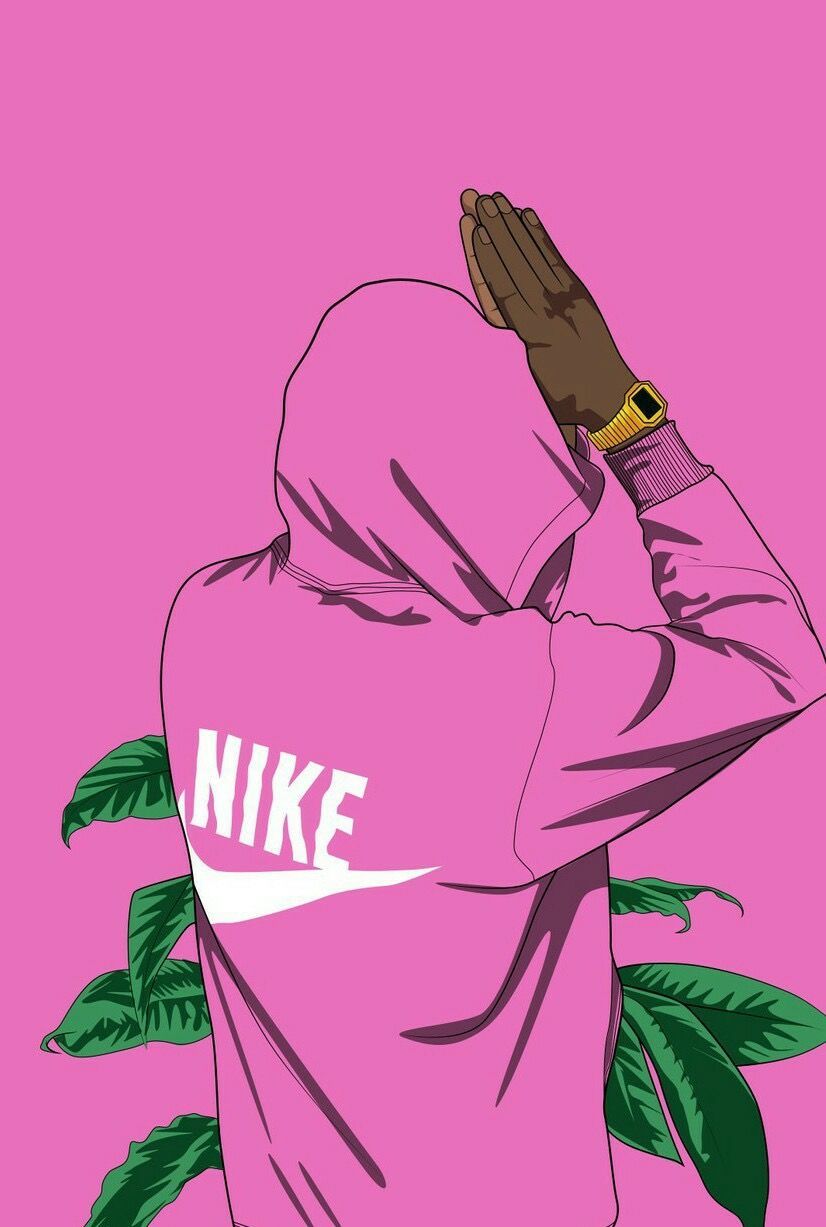 Pink Nike Logo , HD Wallpaper & Backgrounds
