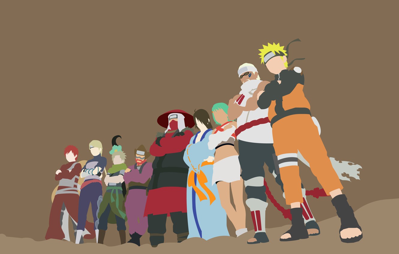 Photo Wallpaper Naruto, Anime, Ninja, Manga, Shinobi, - Naruto Killer Bee City , HD Wallpaper & Backgrounds