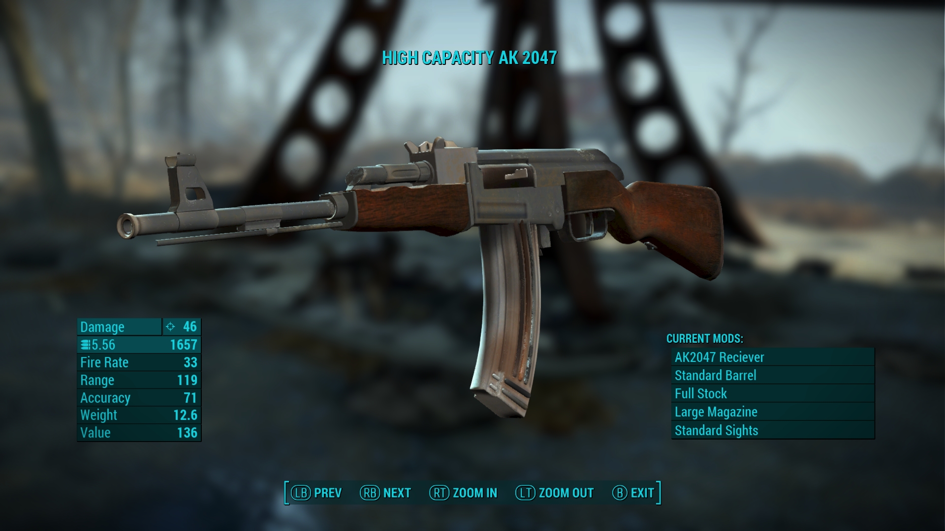 Fallout 4 пулемет рпк фото 60