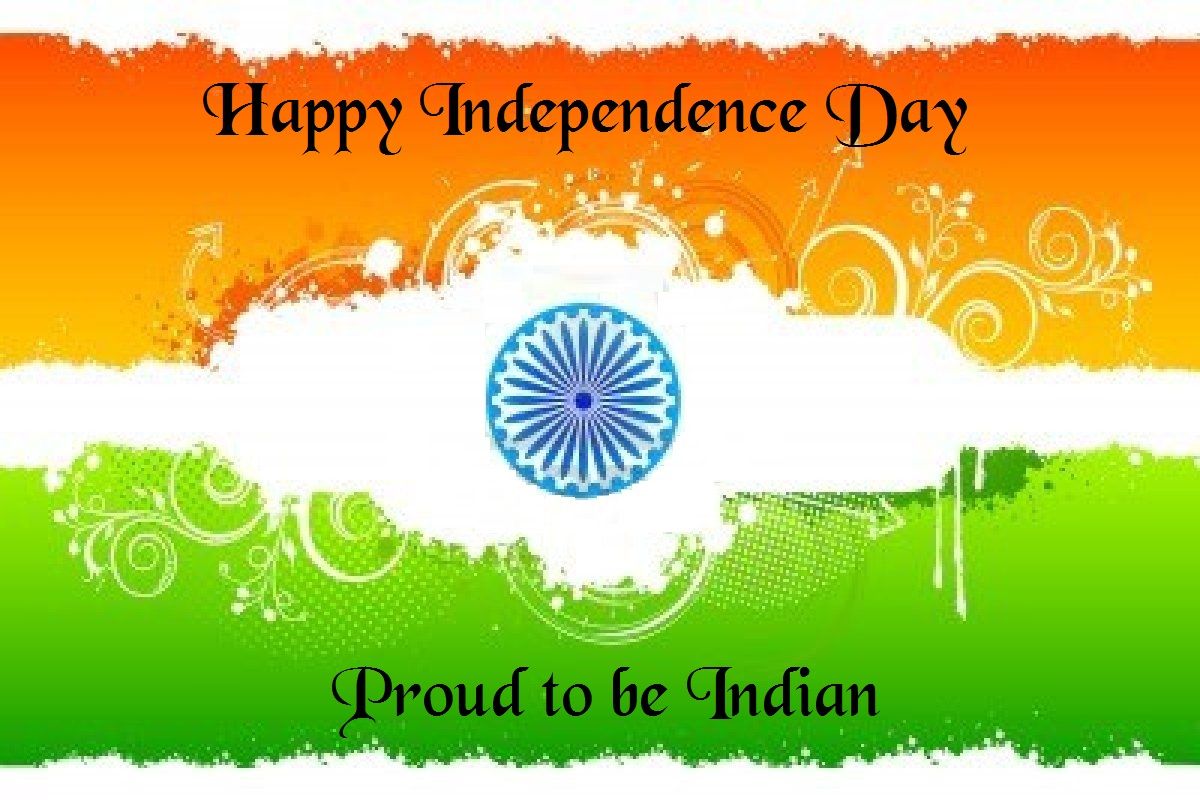 Happy Independence Day - Indian Flag Happy Independence Day , HD Wallpaper & Backgrounds