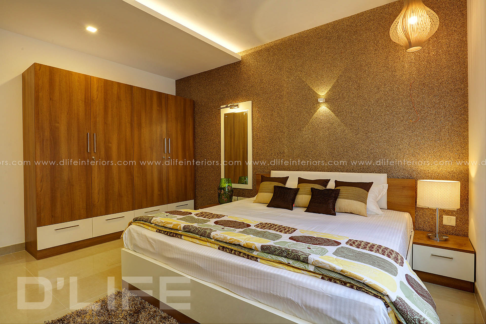 Bed Room Interiors In Kerala As Part Of Home Furnishing - Interior Design , HD Wallpaper & Backgrounds