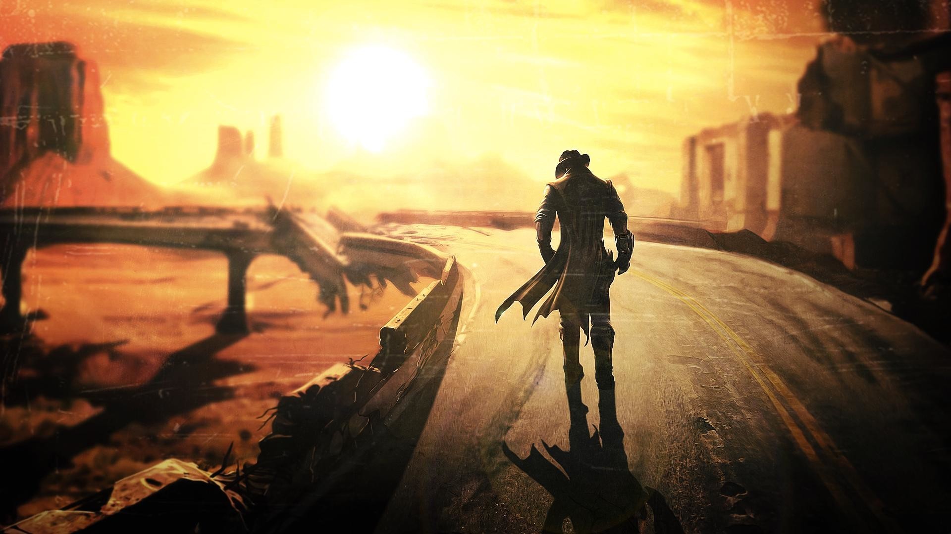 Fallout New Vegas Lonesome Road , HD Wallpaper & Backgrounds