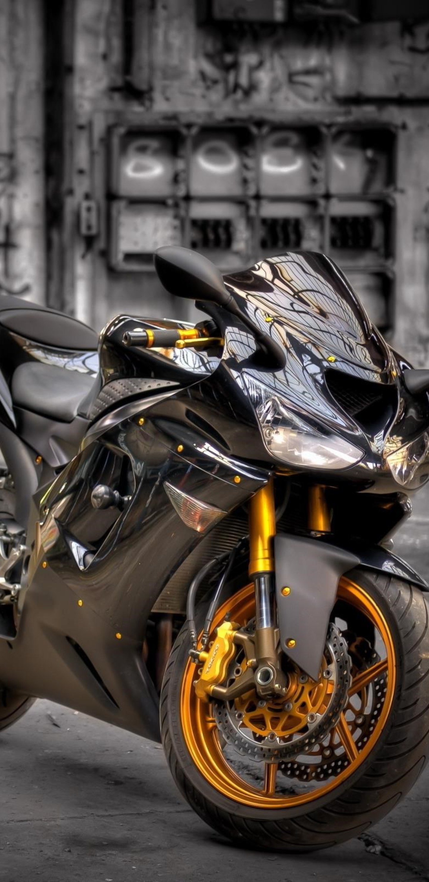 Kawasaki-zx6r - Kawasaki Ninja Wallpaper Iphone , HD Wallpaper & Backgrounds