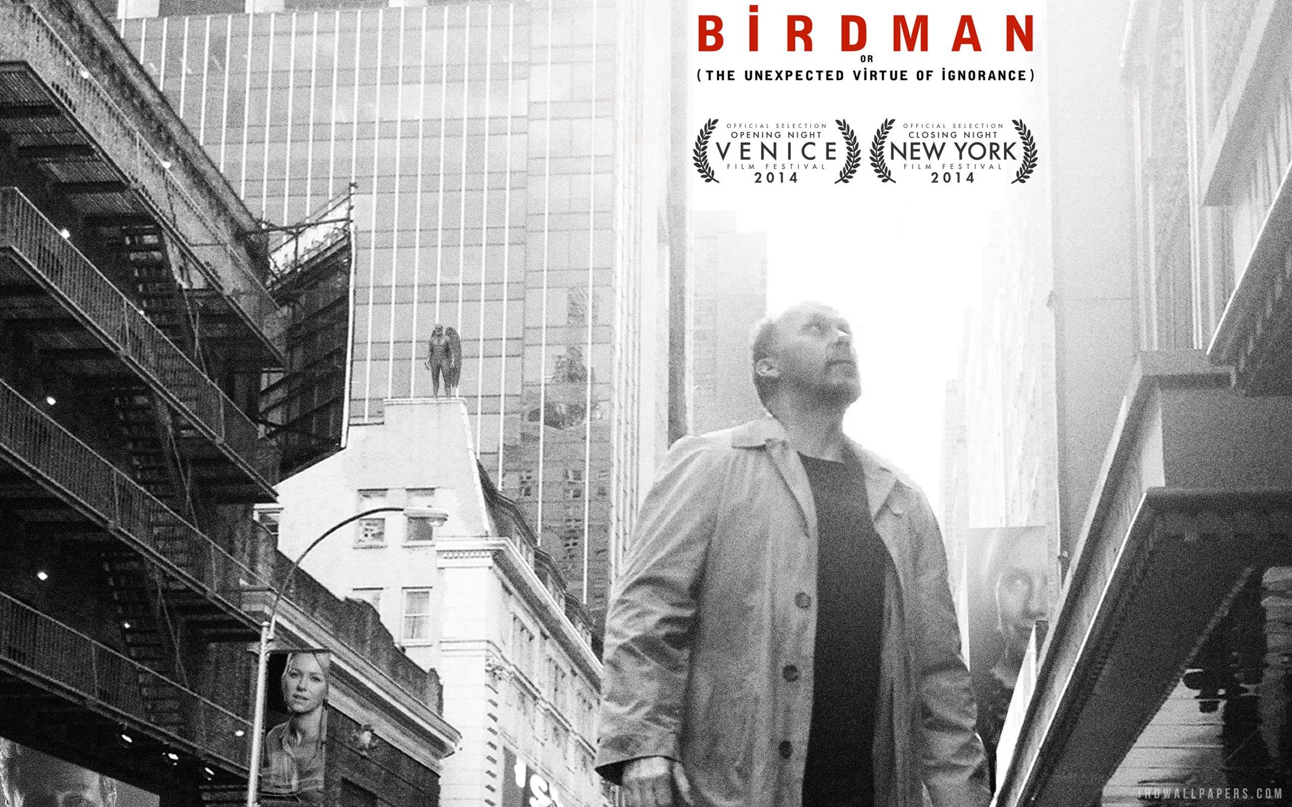 Collection Of Birdman Wallpapers On Hdwallpapers - Birdman The Unexpected Virtue Of Ignorance , HD Wallpaper & Backgrounds