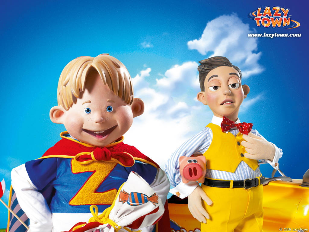 Wallpapers Im Lazy Town Ziggy Stingy Juegos Del Cartoon , HD Wallpaper & Backgrounds