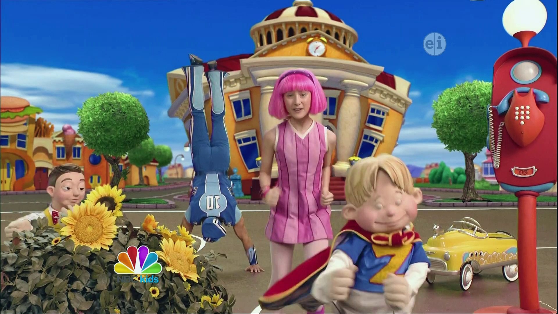 Lazytown S01e15 The Laziest Town 1080i Hdtv 25 Mbps - Go For It Lazytown , HD Wallpaper & Backgrounds