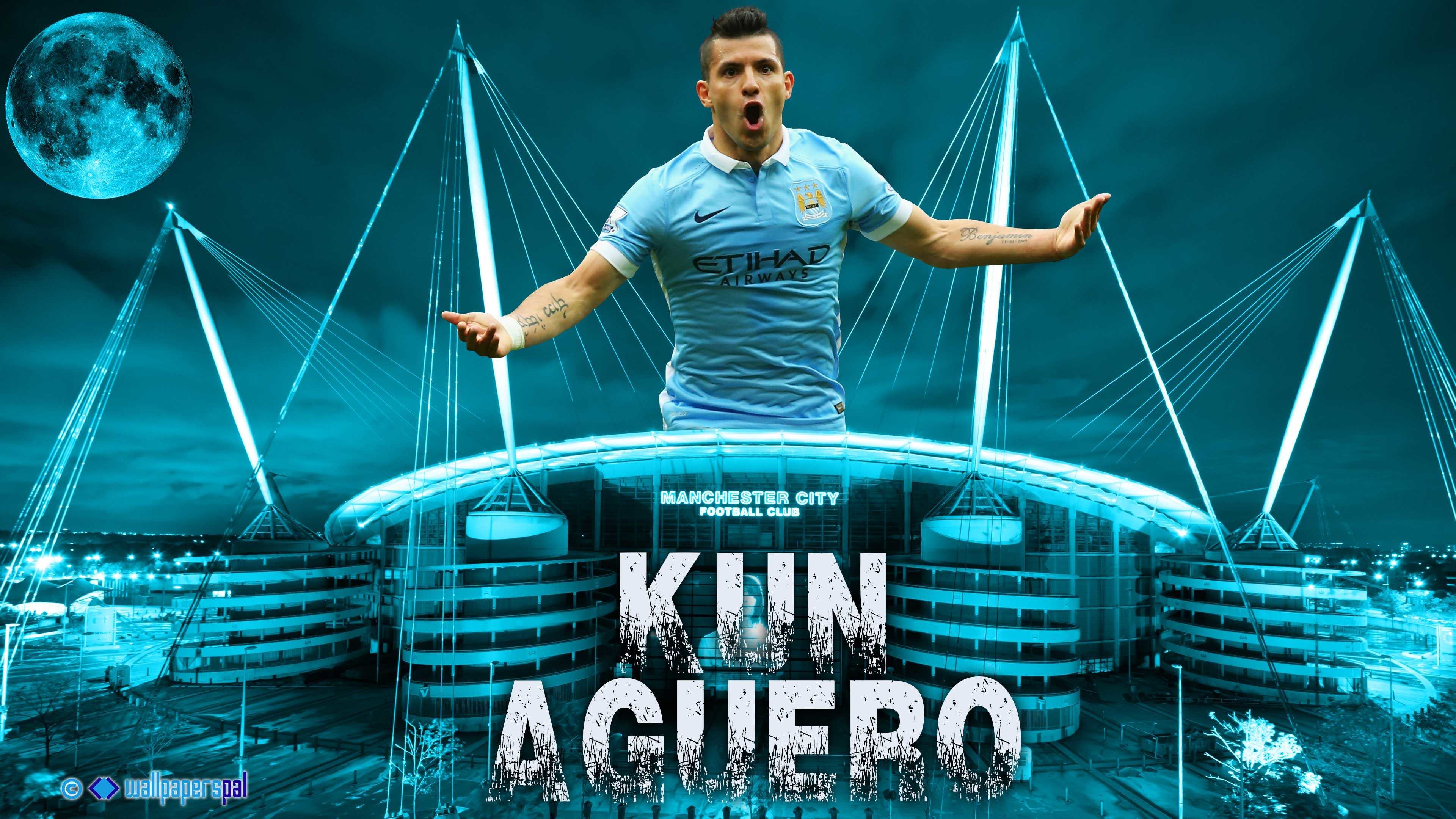 Manchester City Wallpaper Hd 2018 Of Mobile - Sergio Aguero Wallpaper 2016 , HD Wallpaper & Backgrounds