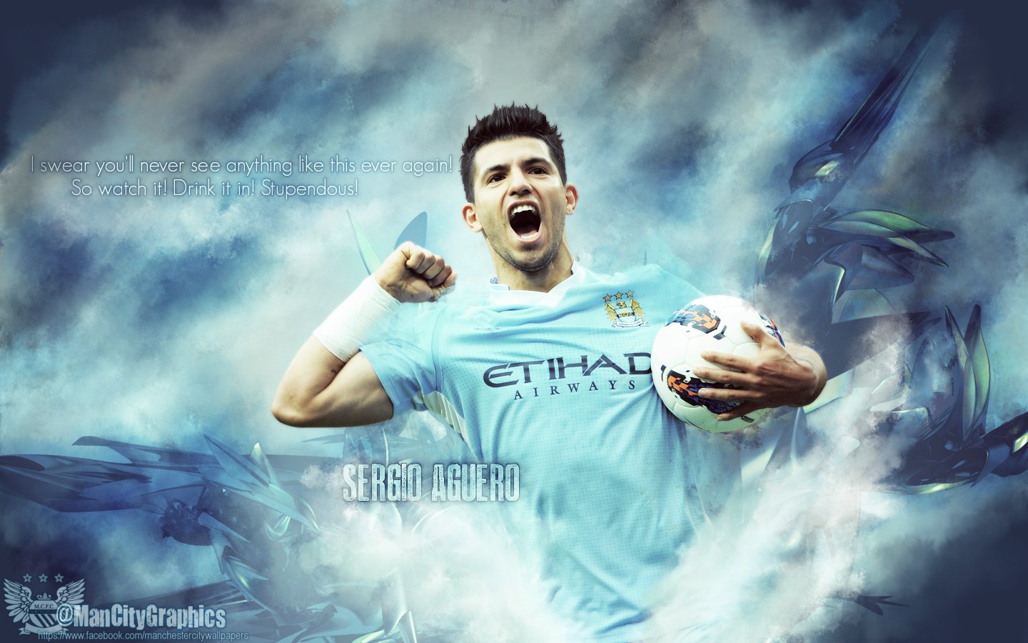 Sergio Aguero Wallpapers High Resolution And Quality - Sergio Aguero Man City , HD Wallpaper & Backgrounds